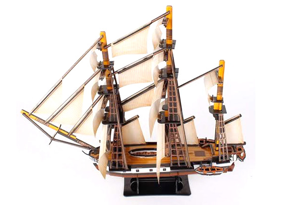 CubicFun Beagle Vessel 3D Puzzle