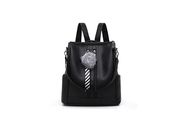 Celebrity Style Women's Leather Backpack - Two Colours Available