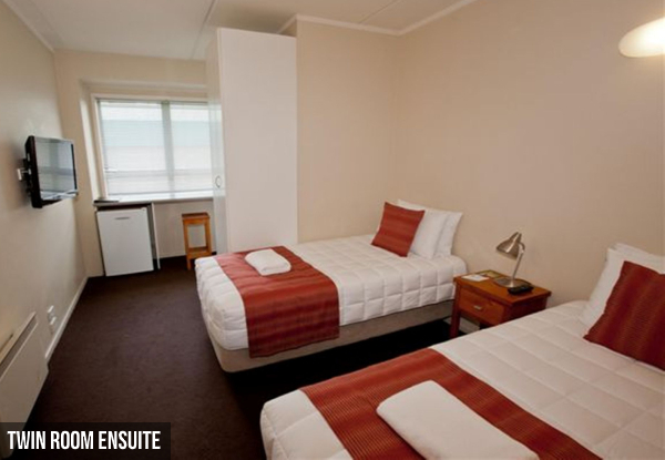 One-Night Auckland Stay for Two People in Twin Room En-suite - Option for Superior Queen Room En-suite