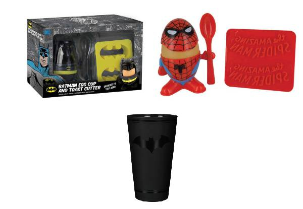 Spiderman and Batman Novelty Collection Range with Free Delivery