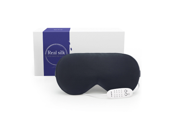 USB Charging Silk Heated Eye Mask - Five Colours & Option for Two
