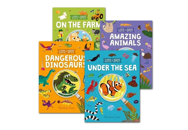 Four-Pack of Lots To Spots Activity Books