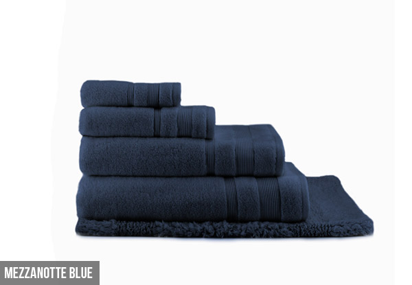 Canningvale Amalfitana Seven Piece Towel Set - Five Colours Available with Free Delivery