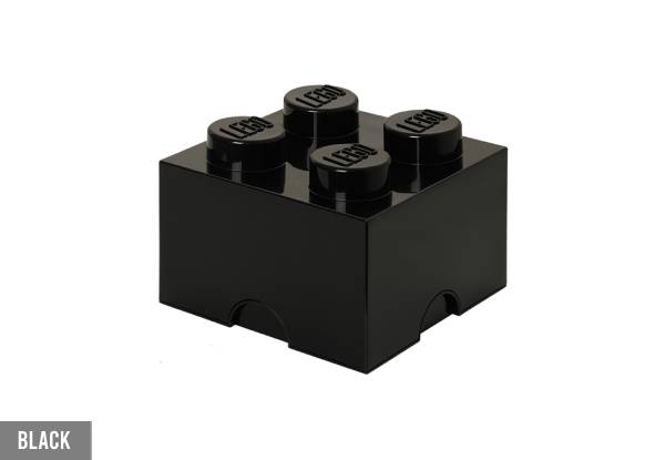 Lego Four-Knob Brick Storage - Available in Eight Colours - Elsewhere Pricing $69.99