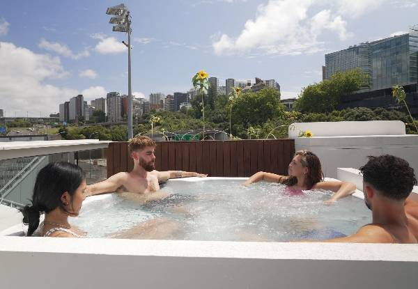 60-Minute Rooftop Contrast Therapy Session - Option for Up to Two People