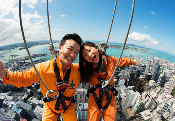 Valentine's Package for Two incl. SkyWalk Experience, Sky Tower Admission & NZ Kapati Cheese Board with Wine or Beer Match - Valid Until 31st March 2021