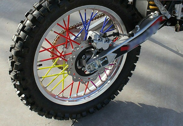 Bike Wheel Spoke Wraps Cover - Ten Colours Available
