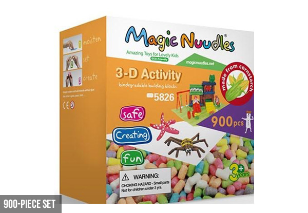 Magic Nuudle Building Block Set - Seven Options Available
