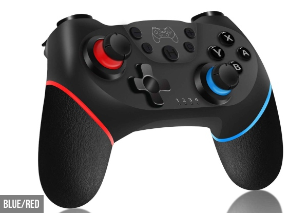 Bluetooth Game Controller Compatible with Switch Host - Five Colours Available