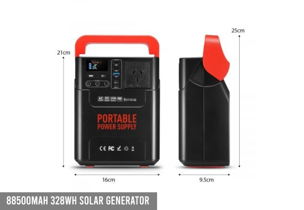 Solar Portable Generator Range - Four Options Available