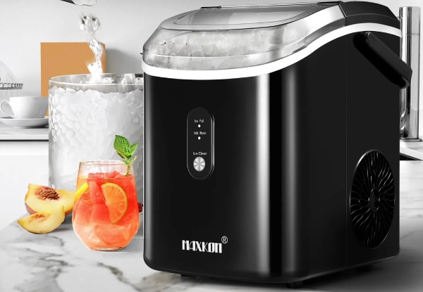 Maxkon Portable Nugget Ice Maker with Handle - Two Colours Available