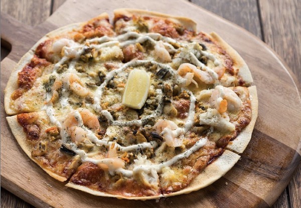 Two Pizzas & Fries to Share - Options for Four or Six Pizzas