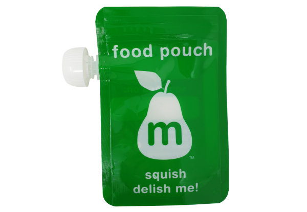 Five-Pack of Reusable Food Pouches