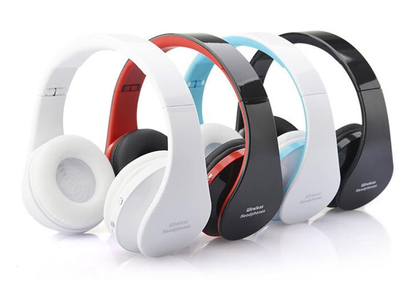 Wireless Bluetooth Foldable Headphones - Available in Four Colours with Free Delivery