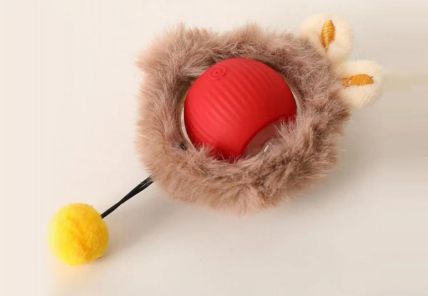 Electric Ball Motion Activate Chirping Cat Toy - Option for Two Sets