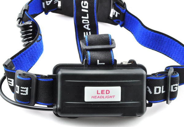 Rechargeable LED Head Torch with Free Delivery