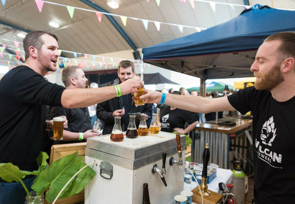 One Entry to Square Winter Ale Festival incl. a Souvenir Glass - Saturday 7th July 2018 at Christchurch Cathedral Square