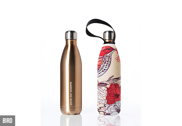BBBYO 750ml Future Bottle with Carry Cover - Six Styles Available