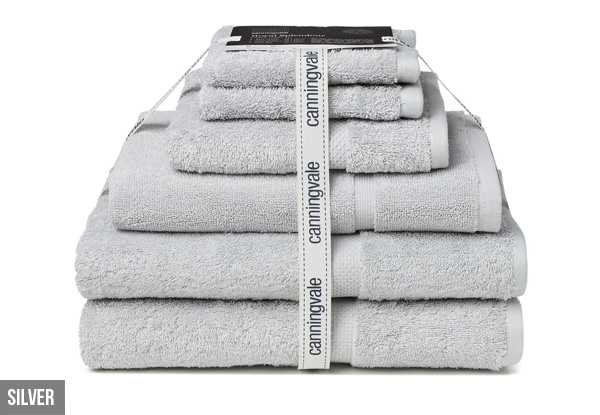 Canningvale Six-Piece Towel Set - Four Colours Available with Free Delivery