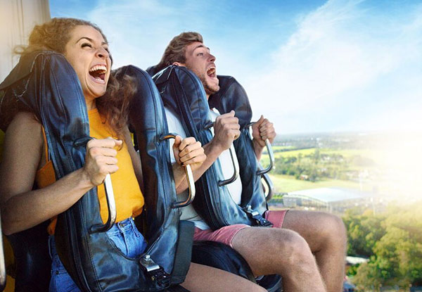 Dreamworld Gold Coast Seven-Day Ticket- Options for Adult & Child Ticket incl. Seven-Day Photo Pass