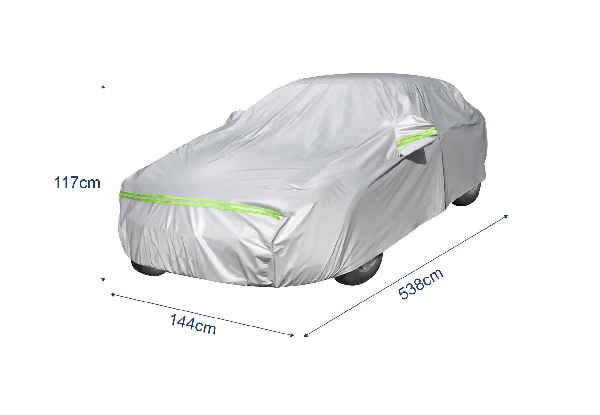 Outdoor Water-Resistant Car Cover with Storage Bag - Available in Three Sizes