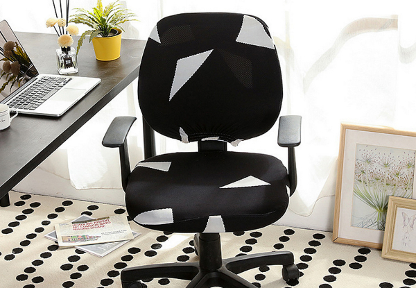 Stretchable Office Chair Slipcover Protector - Available in Four Styles