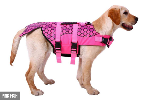 Dog Life Jacket Vest - Available in Three Designs