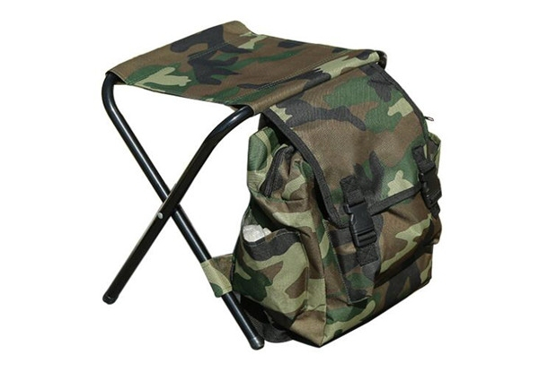 Two-in-One Fishing Backpack & Chair