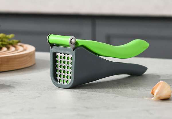 Stainless Steel Manual Garlic Press - Option for Two