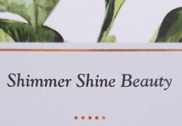 Shimmer Shine Beauty Pamper Package incl. Eye Trio, Facial & Gel Manicure