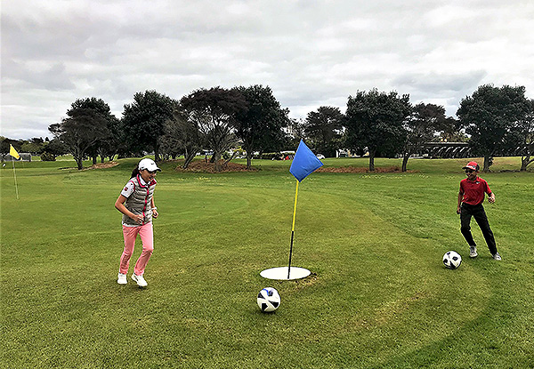 Nine Holes of Footgolf for Two - Options for Four People - Valid Monday - Friday