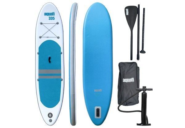 Aquafi Pacific iSUP & Zephyr Sail Package Incl. Inflatable Paddleboard & Sail