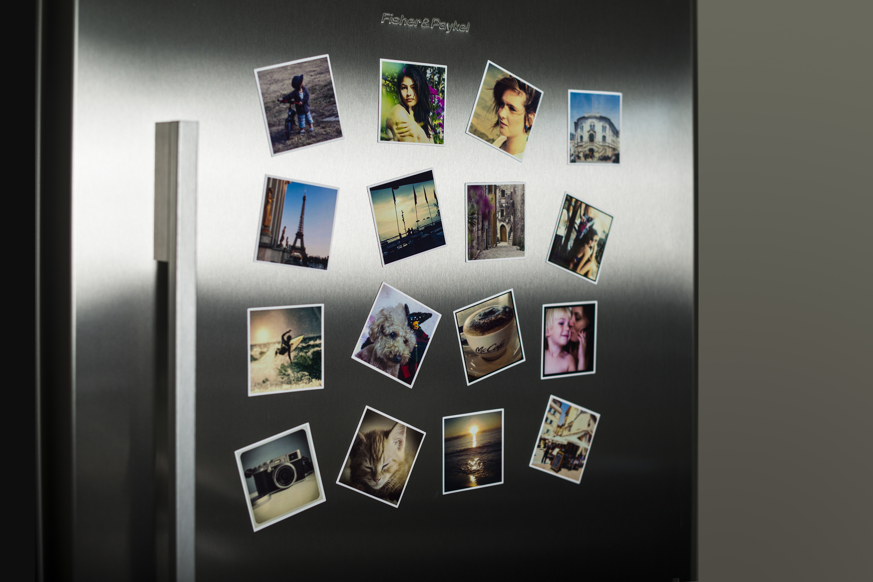 $10 for Eight Extra-Large Personalised Photo Magnets incl. Nationwide Delivery – Options for up to Three Sets (value up to $24.95)