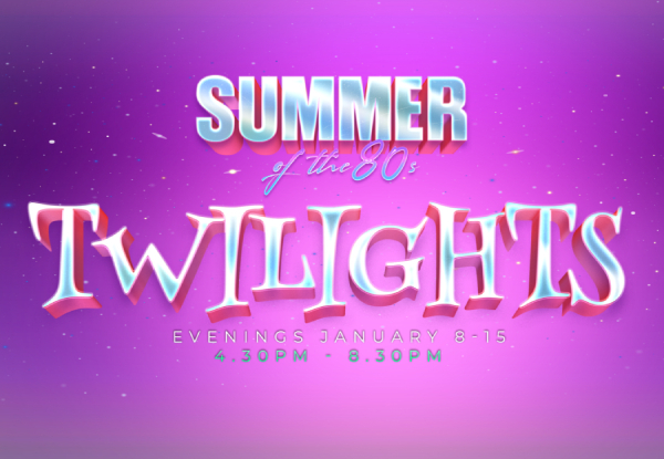 Rainbow's End Summer of the 80’s Twilight Rides Pass - Option for Family Pass - Valid 8th-15th January 2023