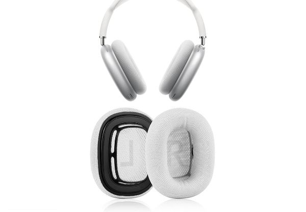 Pair of Replacement Ear Pads Cushions Compatible with AirPods Max - Five Colours Available