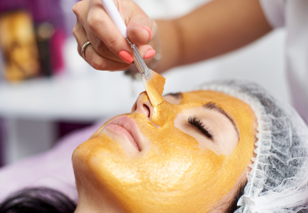 Premium Mini Facial for One Person incl. Your Choice of 24K Gold Mask or Hyaluronic Acid Mask - Option for Deluxe Facial & Two Facials for One Person