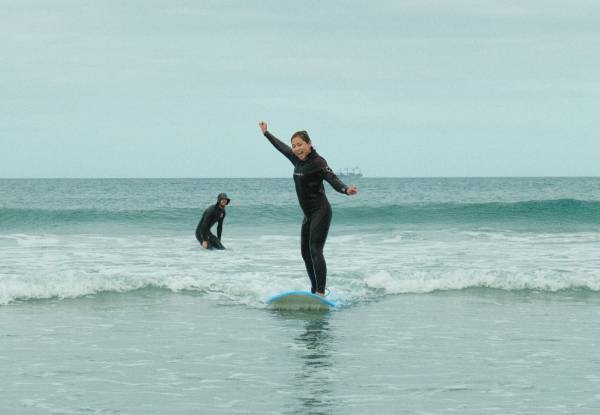 90-Minute Private Surf Lesson for One Person - Option for Two People