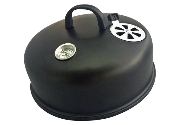 Three-Layer Combination Charcoal BBQ Smoker/Griller/Roaster