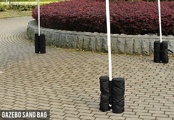 Canopy Base Weight Sand Bags Set of Two - Option for Gazebo Sand Bags Set of Four