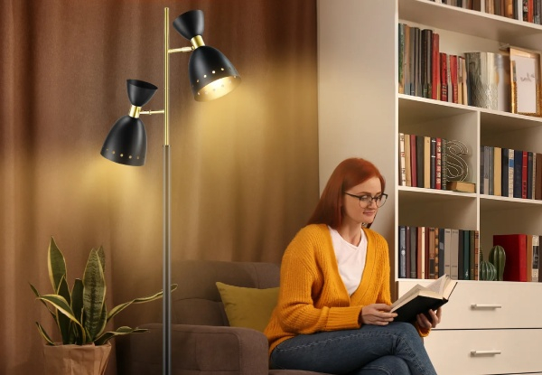 Rotatable Modern LED Floor Reading Light