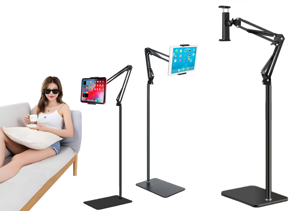 Adjustable Tablet Floor Stand - Available in Two Sizes