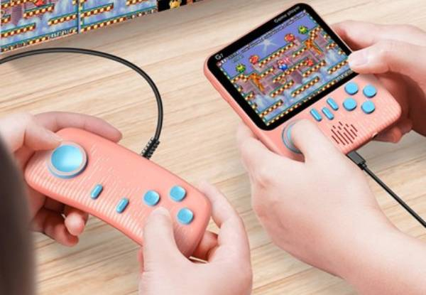 Retro Handheld Game Console - Two Colours Available