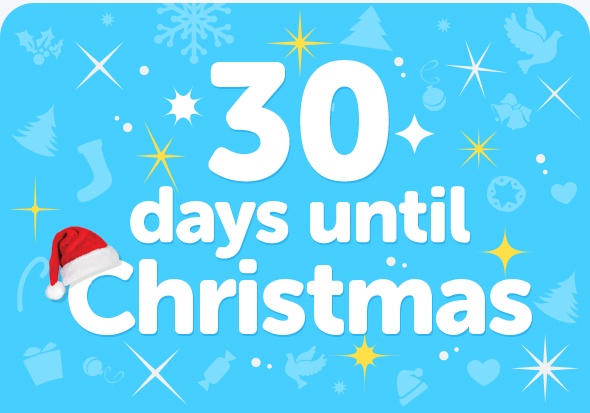 30 Days until Christmas!