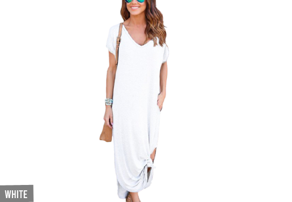 Long T-Shirt Dress - Eight Sizes & Five Colours Available
