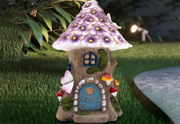 Solar Fairy Mushroom Garden Decoration - Option for Two-Pack