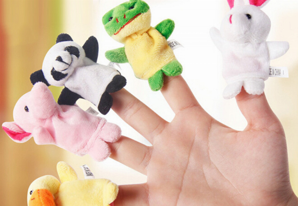 10-Pack of Animal Finger Puppets with Free Delivery
