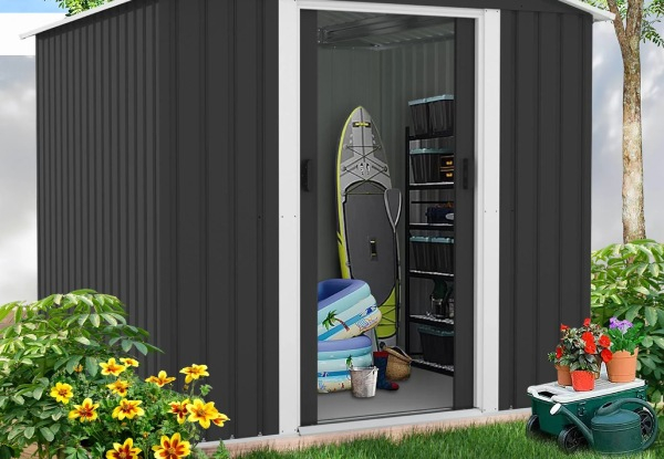 Large Walk-in Garden Storage Shed