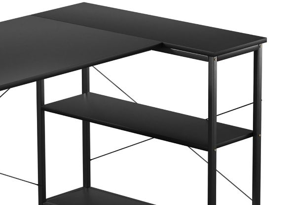 Levede L-Shaped Computer Desk Table - Available in Two Colours & Two Sizes