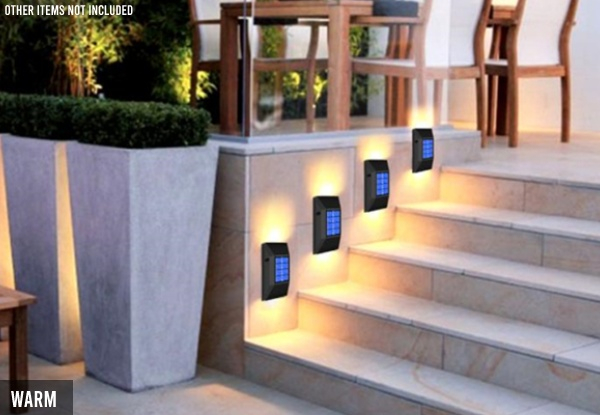 Two-Pack of Solar Wall Lights - Two Options Available