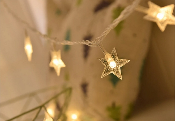Star String Lights with Free Delivery
